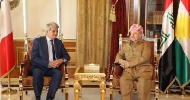 Масуд Барзани и Бруно Обер обсудили положение сирийских курдов
