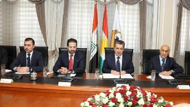 Премьер-министр Барзани встретился с членами парламента и официальными лицами КРГ