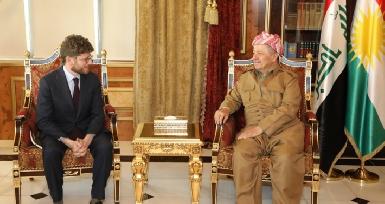 Барзани и посол Франции обсудили положение Сирийского Курдистана