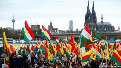 В Германии тысячи курдов протестуют против наступления Турции в Сирии