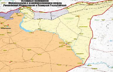Минобороны РФ сообщило о размещении 15 погранпостов Сирии вдоль границы с Турцией