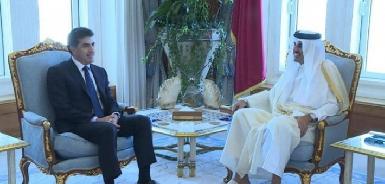Президент Курдистана и катарский эмир обсудил связи Эрбиля и Дохи