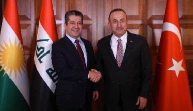 Премьер-министр Курдистана и глава МИД Турции обсудили вопросы взаимной безопасности