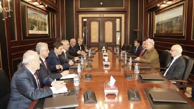 Масуд Барзани и руководство ENKS обсудили положение в Сирийском Курдистане