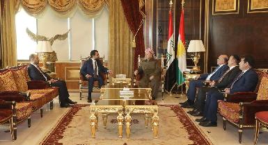 Масуд Барзани принял спикера иракского парламента