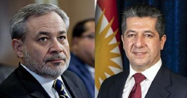 Премьер-министр Курдистана и министр США обсудили энергетические связи