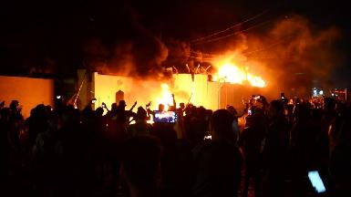 Ирак: Протестующие сожгли штаб-квартиру проиранской организации в Кербеле