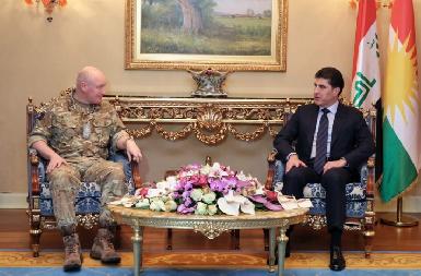 Президент Курдистана и британские военные обсудили угрозу терроризма