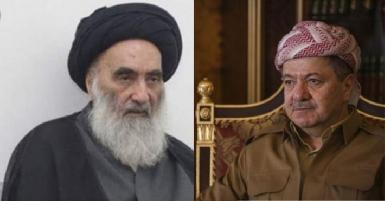 Барзани желает скорейшего выздоровления главному шиитскому лидеру Ирака