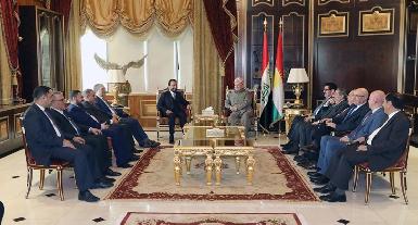 Барзани принял спикера иракского парламента для обсуждения следующего правительства в Багдаде