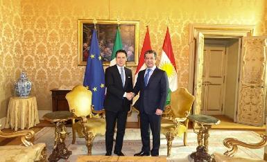 Премьер-министры Курдистана и Италии обсудили укрепление двусторонних связей