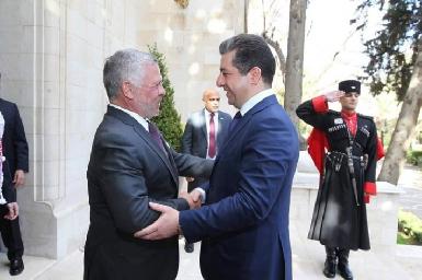 Масуд Барзани прибыл с официальным визитом в Амман