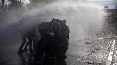 Столкновение мигрантов с полицией на греко-турецкой границе 