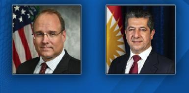 Премьер-министр Курдистана и помощник министра финансов США обсудили двусторонние связи