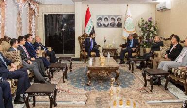 Делегация КРГ провела встречу в лидерами "Движения Садр"