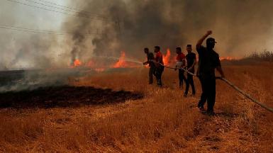 Новые пожары на спорных курдских территориях Ирака