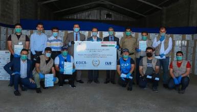 "KOICA" предоставила курдским семьям 500 пакетов гуманитарной помощи