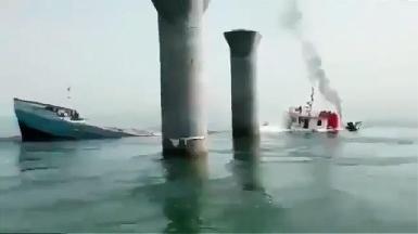 Иранский корабль затонул у побережья Ирака