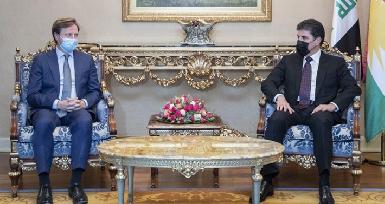 Президент Курдистана и посол Великобритании обсудили проблемы возрождения ИГ и пандемию