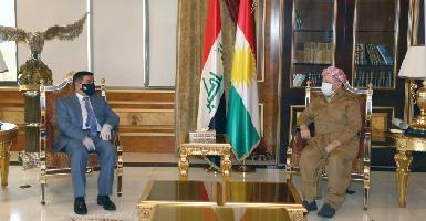 Барзани принял министра обороны Ирака