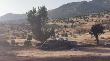 Турецкая авиация разбомбила два автомобиля РПК в районе Амеди