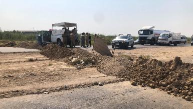 Иракские протестующие  заблокировали шоссе в Дияле