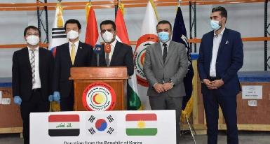 Корея предоставила Курдистану медицинские кабины 