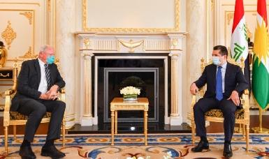Премьер-министр Барзани обсудил проблему арабизации спорных курдских территорий со спецпредставителем США