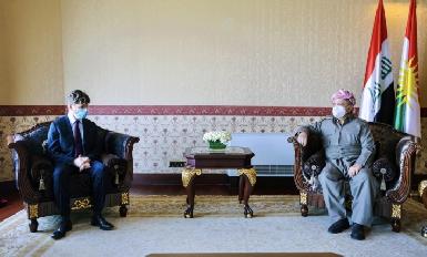Барзани и Генеральный консул Франции обсудили текущие политические события