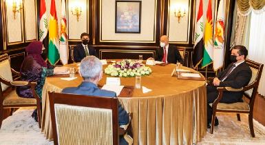 Высокопоставленные курдские официальные лица и президент Ирака обсудили проблемы спорных областей