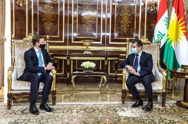 Премьер-министр Курдистана и посол Великобритании обсудили отношения Эрбиля и Багдада