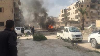 Взрыв в  сирийской Ракке