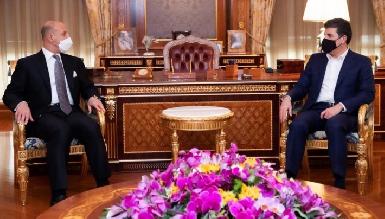 Президент Курдистана принял министра молодежи и спорта Ирака