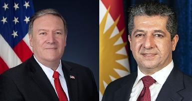 Премьер-министр Курдистана и госсекретарь США провели телефонные переговоры