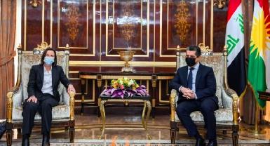 Премьер-министр Курдистана и посол Австралии обсудили торговые связи Эрбиля и Канберры