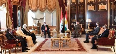 Барзани принял посланников арабских государств в Курдистане 
