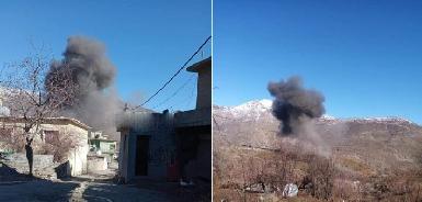 Турецкие самолеты обстреляли приграничную деревню в Сулеймании  