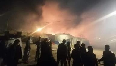 Три езида погибли во время пожара в лагере для вынужденных переселенцев в Захо