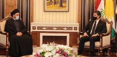 Президент Курдистана встретился с лидером движения "Хикма"