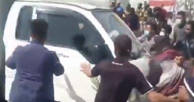 Автомобиль совершил наезд на протестующих в иракской Насирии