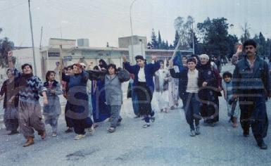 30-я годовщина восстания в Эрбиле