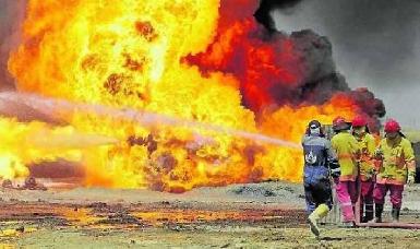 Боевики ИГ взорвали нефтяную скважину в Киркуке