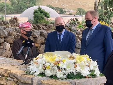 Генеральный консул России посетил могилу Мустафы Барзани