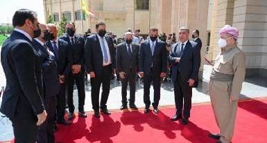 Масуд Барзани принял делегацию движения "Садр"