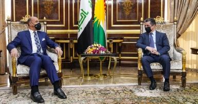 Премьер-министр Курдистана и министр Ирака обсудили текущие проблемы молодежи и спорта