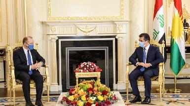 Премьер-министр Курдистана встретился с посланником США по вопросам Международной коалиции 