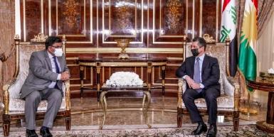 Премьер Курдистана принял уходящего посла Индии