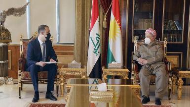 Президент ДПК Масуд Барзани и венгерский дипломат обсудили пути укрепления отношений