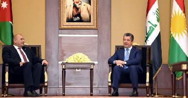Премьер-министр Барзани благодарит Иорданию за поддержку Курдистана