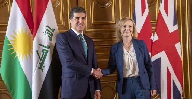 Президент Курдистана встретился с главой МИД Великобритании